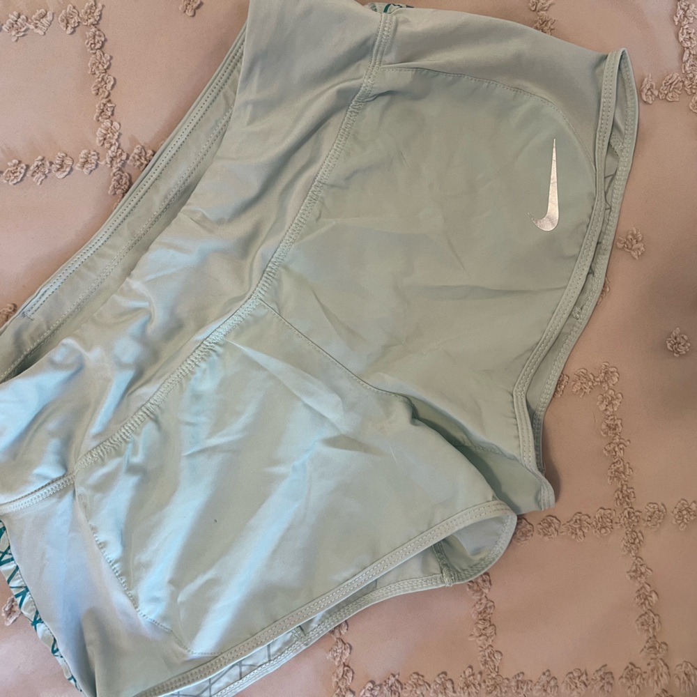 Nike Light Blue Athletic Shorts